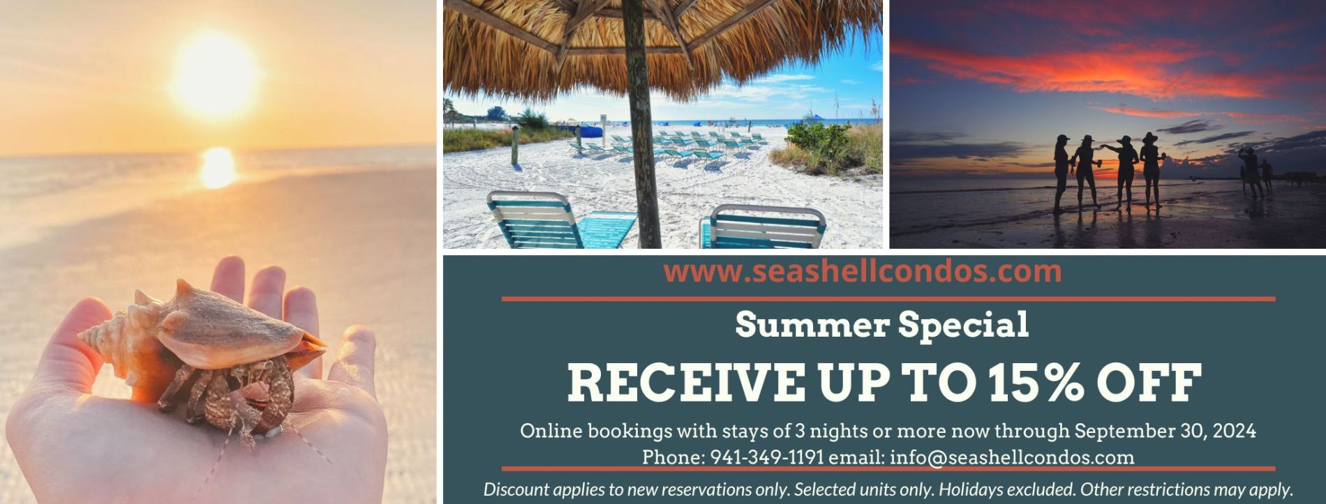 Summer Special Receive up to 15% off